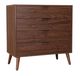 Mazin Furniture Fletcher Walnut 4-Drawers Chest-1