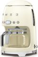 Smeg 50's Style Cream Countertop Coffee Maker-2