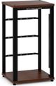 Salamander Designs® Synergy Single 40 Rack Mount-Dark Walnut/Black-0