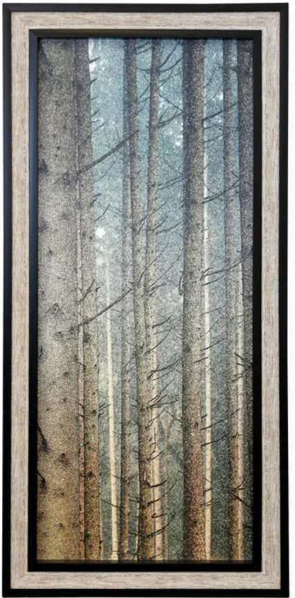 Stylecraft Forest Dreaming II Black/Light Brown/Light Gray Wall Art -0