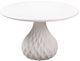 TOV Furniture Tulum Ivory Concrete Dining Table-0