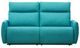 Elran Freya Blue Manual Reclining Condo Sofa-0