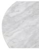 Fairfield® Provence White Carra Marble Top Counter Height Table with Sandstone Base-4