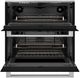 Café™ 30” Platinum Glass Duo Smart Double Electric Wall Oven-1