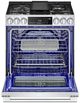 LG Studio 30" Stainless Steel Slide In Gas Range -1