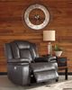 Ashley® Garristown Gray Power Recliner-2