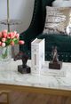A & B Home Bronze Horse Bookends-4