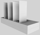 Vent-A-Hood® 60" White Contemporary Wall Mounted Range Hood-5