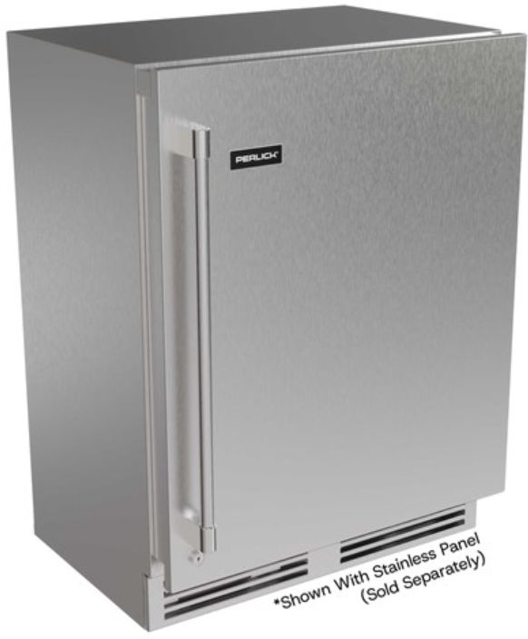 Perlick® G5 Shallow ADA 24" 3.1 Cu. Ft. Panel Ready Solid Door Built-In Solid Door Wine Cooler-0