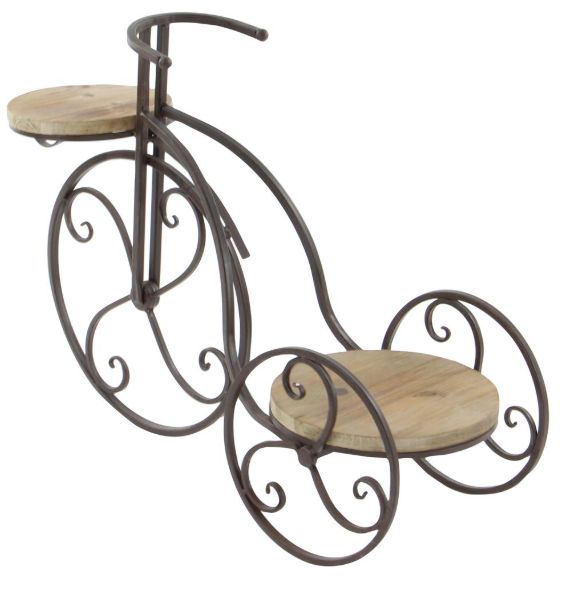 Deco Marche Brown 25" Bike Plantstand-2