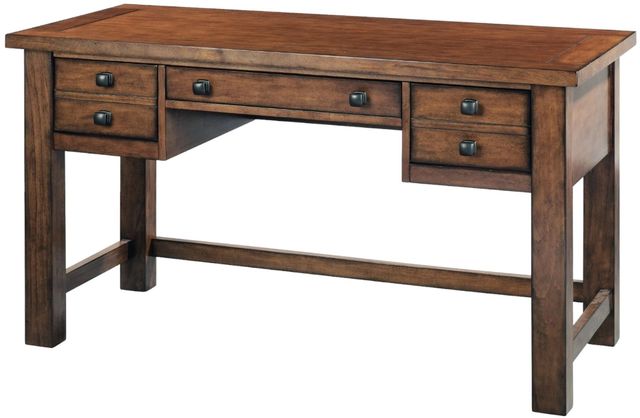 homestyles® Tahoe Brown Executive Desk-0