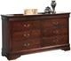 Signature Design by Ashley® Alisdair 5-Piece Dark Brown Queen Sleigh Bed Set-2