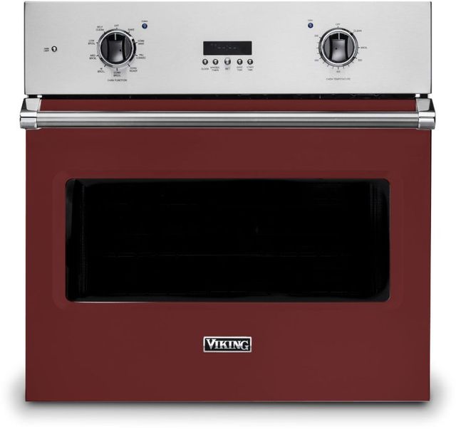 Viking® Professional 5 Series 30" Reduction Red Built In Single Electric Select Wall Oven-0