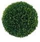 A & B Home 6-Piece Green Faux Boxwood Ball Bowl Filler Set-1