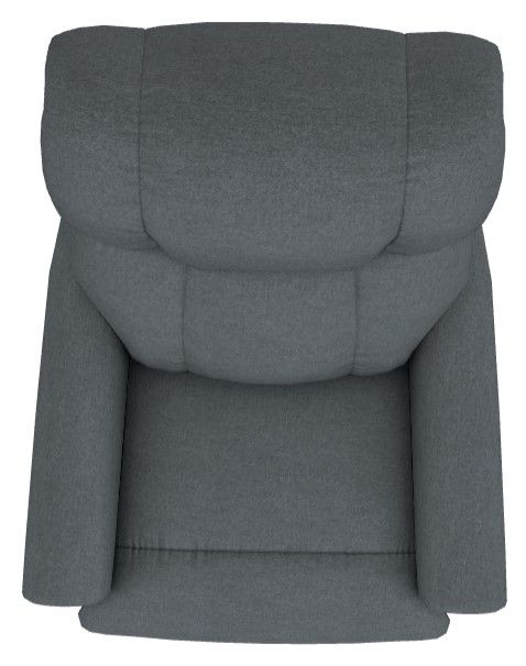 La-Z-Boy® Pinnacle Denim Power Rocking Recliner with Headrest and Lumbar-4