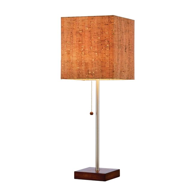Adesso® Sedona Walnut Table Lamp-0