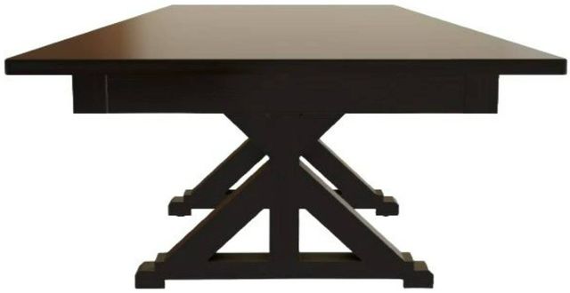 Mavin Customizable 72" Rectangular Extendable Dining Table with 18" Leaf-2