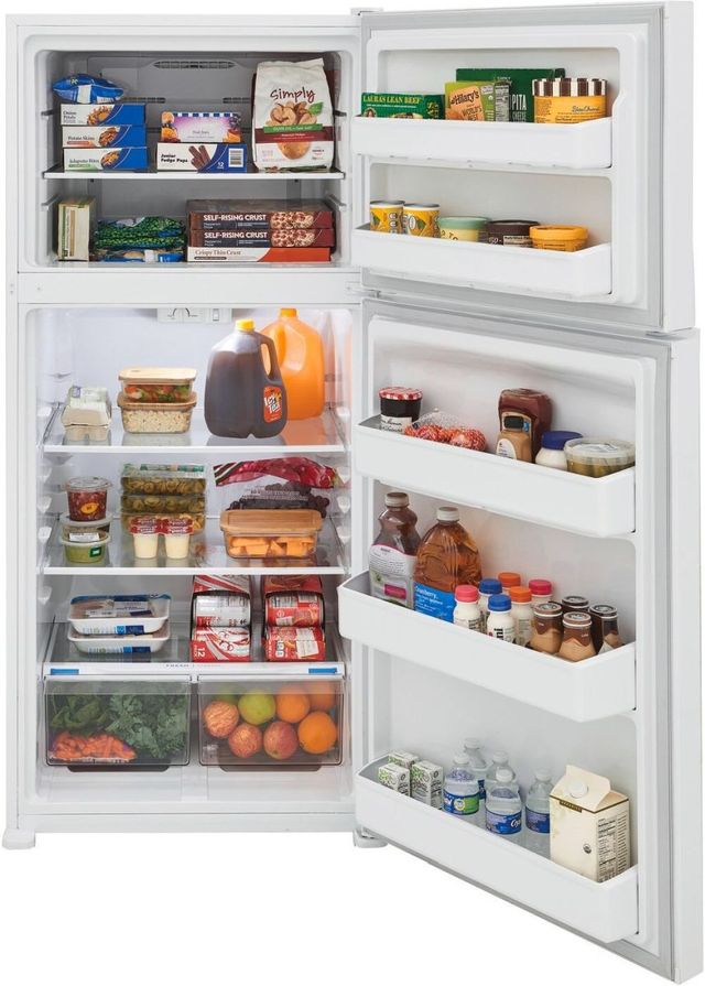 Frigidaire® 30" 20.0 Cu. Ft. White Top Freezer Refrigerator-4