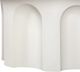 TOV Furniture Cassandra Ivory Concrete Indoor/Outdoor Round Coffee Table-5
