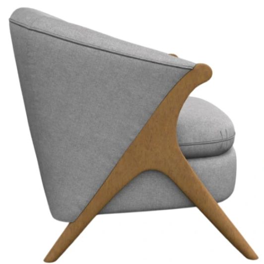 Best® Home Furnishings Customizable Tatiana Accent Chair with Honey Birch Legs-2