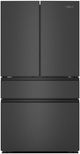 Whirlpool® 36" 29.8 Cu. Ft. FingerPrint Resistant Black Stainless Steel French Door Refrigerator with Flexible Temperature Drawer-0