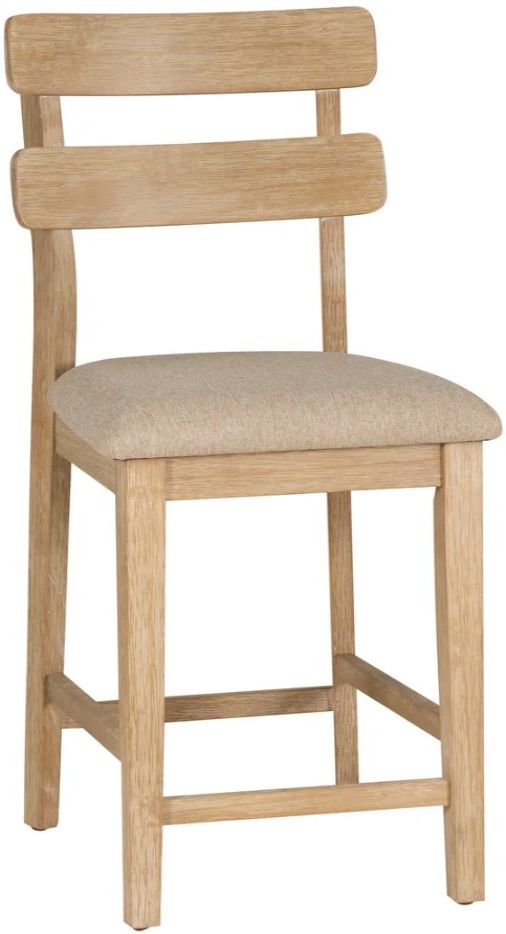 Powell® Daly Beige/Natural Counter Stool-0