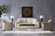 Fairfield® Customizable Soren Brushed Brass Rectangular Ottoman-1