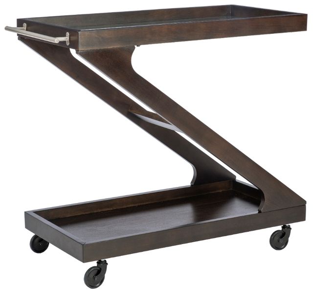 Powell® Z Umber Bar Cart-0