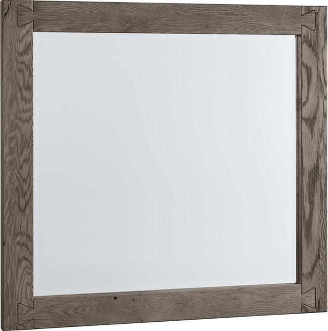 Vaughan-Bassett Dovetail Mystic Gray Landscape Dresser Mirror-0