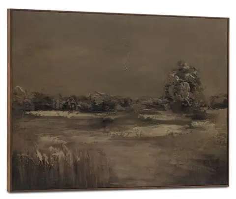 Moe's Home Collection Ode Framed Painting-1