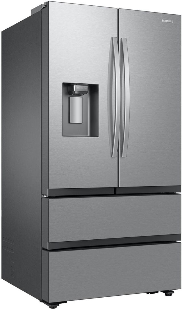 Samsung 36 in. 30.0 Cu. Ft. Fingerprint Resistant Stainless Steel Freestanding French Door Refrigerator-1