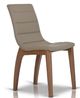 VIG Furniture Liev 2-Piece Brown/Beige Dining Chair Set-0