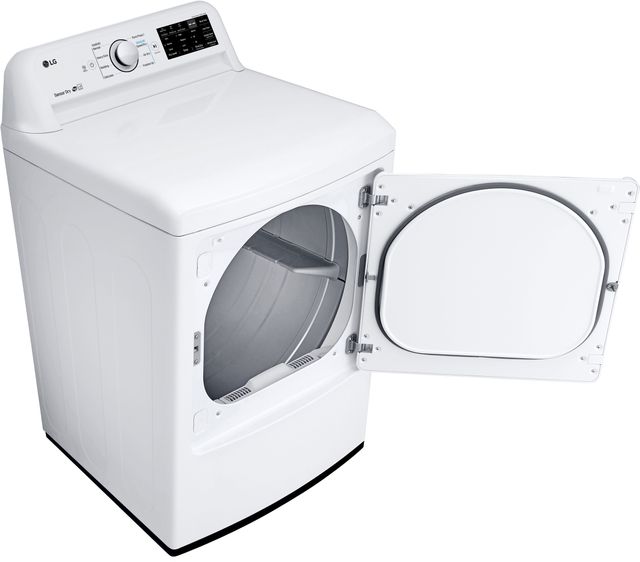 LG 7.3 Cu. Ft. White Electric Dryer-3