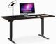 BDI Sequel® 6051 60" x 24" Lift Standing Desk-Chocolate Stained Walnut-0