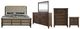 Liberty Furniture Americana Farmhouse 5-Piece Black/Dusty Taupe Queen Sleigh Bedroom Set-0