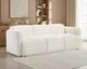 Coaster® Dorset White Upholstered Sofa-1