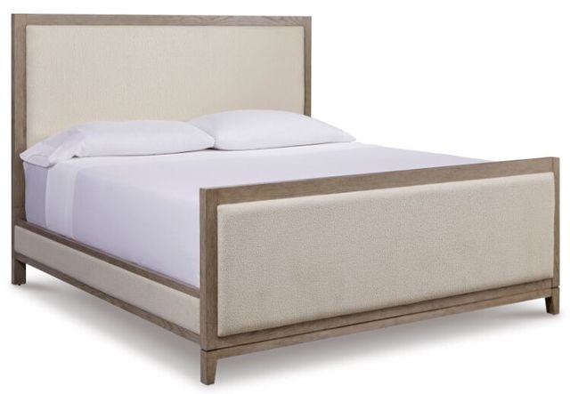 Signature Design by Ashley® Chrestner 3-Piece Gray Queen Panel Bed Set-1