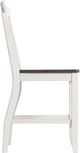 Elements International Kayla Two-Tone Grey Counter Side Chairs-2