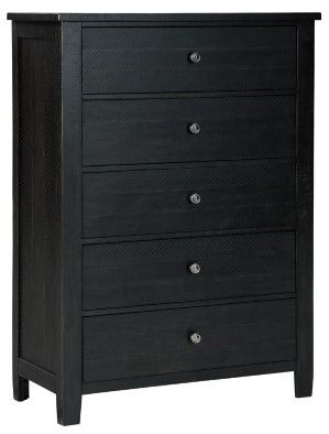 Benchcraft® Noorbrook 6-Piece Black California King Storage Panel Bed-3