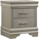 Crown Mark Amalia Silver Nightstand-0