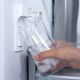 ZLINE Autograph Edition 72" 39.6 Cu. Ft. Satin Stainless Steel Built In French Door Refrigerator with Polished Gold Accents-4