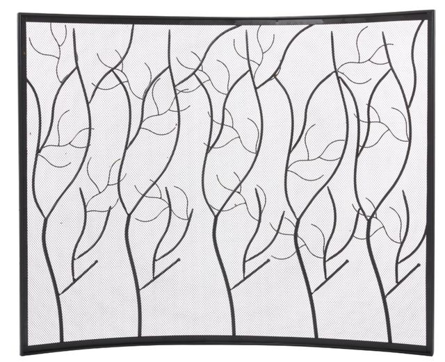 Deco Marche Brass Tree Branch Fireplace Screen-2