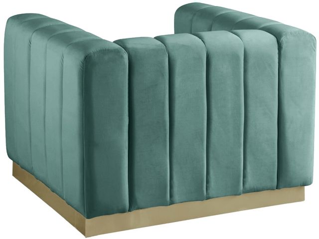 Meridian Furniture Marlon Mint Velvet Chair-1