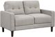 Coaster® Bowen Beige Loveseat-0