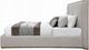 ACME Furniture Orane Gray Queen Upholstered Panel Bed-4
