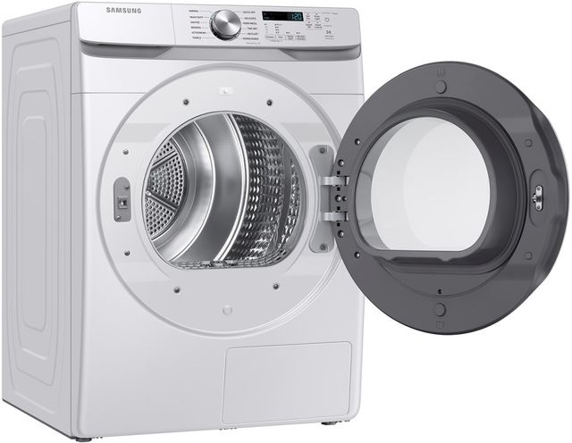 Samsung White Front Load Washer & Electric Dryer Laundry Pair -4