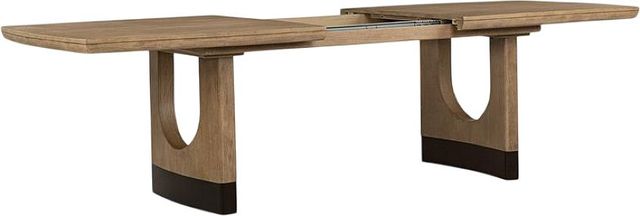 Magnussen Home® Tristan Swiss Coffee Trestle Dining Table-1