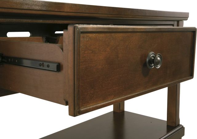 Signature Design by Ashley® Porter Rustic Brown Console Sofa Table-4
