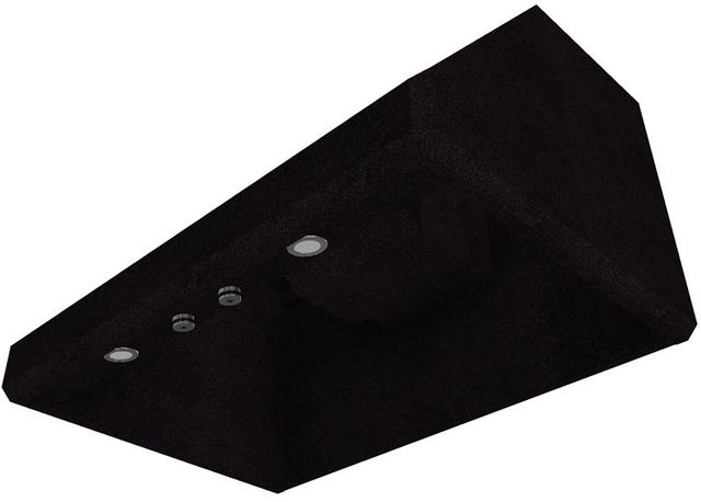 Vent-A-Hood® 36" Black Carbide Wall Mounted Range Hood-3
