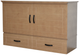 CabinetBed™ Metro Deluxe Folding Queen Bed-1